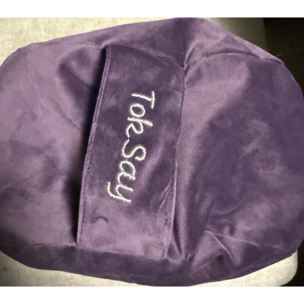 Buckwheat Yoga Bolster/Meditation Pillow w/Velvet Cover. 13x13x6 Toksay - Picture 3 of 3